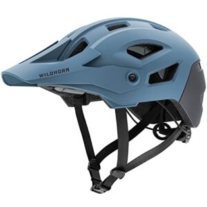 Wildhorn Corvair Mountain Bike Helmet for Men and Women with Maximum Venting, FTA fit System & Adjustable Visor. Adjustable Sizing Adult Bike Helmets for Women and Men. Stylish All Around MTB Helmet