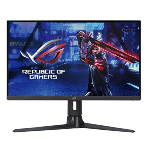 ASUS ROG Strix 27” 1080P Gaming Monitor (XG276Q) - Full HD, IPS, 170Hz, 1ms, Extreme Low Motion Blur, FreeSync Premium technology, DisplayPort, HDMI, Tripod socket for Webcam, DisplayHDR400, BLACK