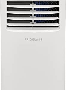 Frigidaire FHPC082AC1 Portable Room Air Conditioner, 5500 BTU with a Multi-Speed Fan, Dehumidifier Mode, Easy-to-Clean Washable Filter, in White