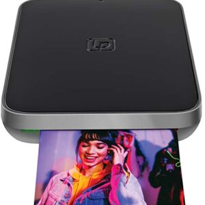 Lifeprint 3x4.5 Portable Photo and Video Printer for iPhone and Android. Make Your Photos Come to Life w/Augmented Reality - Black