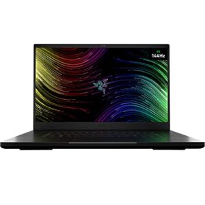 Razer Blade 17 Gaming Laptop: NVIDIA GeForce RTX 3070 Ti - 12th Gen Intel 14-Core i9 CPU - 17.3" UHD 144Hz - 32GB DDR5 RAM - 1TB PCIe SSD - Windows 11 - Chroma RGB - Thunderbolt 4 - SD Card Reader