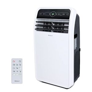 Shinco 10,000 BTU Portable Air Conditioner, Portable AC Unit with Built-in Cool, Dehumidifier & Fan Modes for Room up to 300 sq.ft, Room Air Conditioner with Remote Control, 24 Hour Timer, Installation Kit