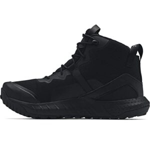 Under Armour mens Micro G Valsetz Mid Military and Tactical Boot, Black (001 Black, 11 US