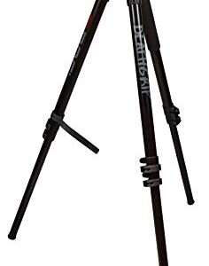 BOG DeathGrip Aluminum Tripod with Durable Aluminum Frame, Lightweight, Stable Design, Bubble Level, Adjustable Legs, Shooting Rest, and Hands-Free Operation for Hunting, Shooting, and Outdoors