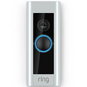 Certified Refurbished Ring Video Doorbell Pro, with HD Video, Motion Activated Alerts, Easy Installation (existing doorbell wiring required)