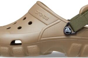 Crocs Crocs Unisex Offroad Sport Clogs, Khaki/Army Green, 10 Men/12 Women