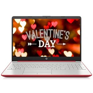 HP 2022 Newest Pavilion 15.6" HD Laptop, Intel Quad-core Pentium Processor, 16GB RAM, 1TB SSD, 11 Hr Battry Life, Intel UHD Graphics, HD Webcam, Bluetooth, HDMI, USB Type-C, Scarlet Red, Win 11