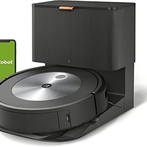 iRobot Roomba j7+ (7550) Self-Emptying Robot Vacuum – Avoids Common Obstacles Like Socks, Shoes, and Pet Waste, Empties Itself for 60 Days, Smart Mapping, Works with Alexa