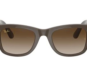 Ray-Ban Stories | Wayfarer Square Smart Glasses, Shiny Brown/Brown Gradient, 53 mm