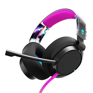 Skullcandy SLYR Pro Gaming Over-Ear Wireless Headset, Supreme Sound, Microphone, Works with Xbox Playstation and PC - Black