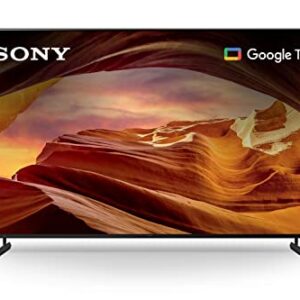 Sony 75 Inch 4K Ultra HD TV X77L Series: LED Smart Google TV KD75X77L- 2023 Model, Black