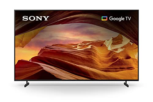 Sony 75 Inch 4K Ultra HD TV X77L Series: LED Smart Google TV KD75X77L- 2023 Model, Black