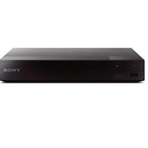 Sony BDP-BX370 Blu-ray Disc Player with built-in Wi-Fi and HDMI cable