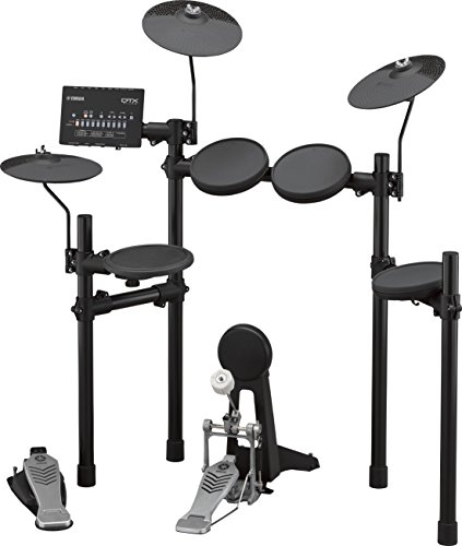 Yamaha DTX452K Customizable Electronic Drum Kit with 3-Zone Snare Pad, KP65 Kick Tower and Bass Pedal