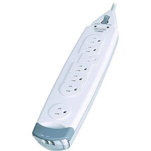Belkin 7-Outlet SurgeMaster Home Series Power Strip Surge Protector with 6ft Cord, 1060 Joules