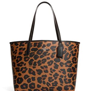 Coach - Signature City Tote - Leopard - C7760