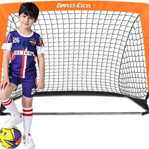 Dimples Excel Soccer Goal Soccer Net for Backyard 4'x3', 1 Pack