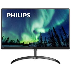 PHILIPS 276E8VJSB 27" Monitor, 4K UHD IPS, 1 Billion+ Colors, Ultranarrow Borders, Lowblue, Multiview, 4Yr Advance Replacement Warranty