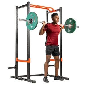 Sunny Health & Fitness Power Zone Strength Rack Power Cage - SF-XF9925, black