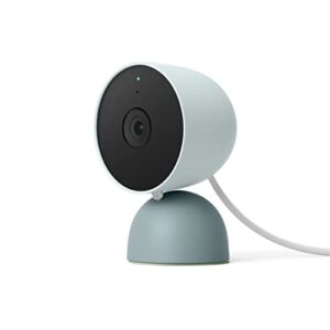Google Nest Security Cam (Wired) - 2nd Generation - Fog, 1080p, Motion Only