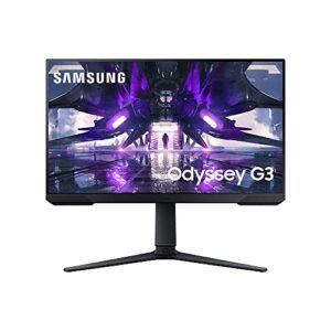 SAMSUNG 24" Odyssey G32A FHD 1ms 165Hz Gaming Monitor with Eye Saver Mode, Free-Sync Premium, Height Adjustable Screen for Gamer Comfort, VESA Mount Capability, LS24AG320NNXZA