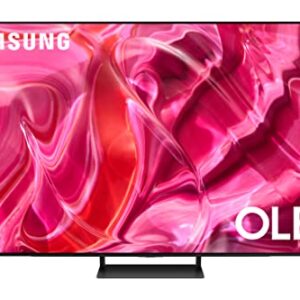 SAMSUNG 65-Inch Class OLED 4K S90C Series Quantum HDR, Dolby Atmos Object Tracking Sound Lite, Ultra Thin, Q-Symphony 3.0, Gaming Hub, Smart TV with Alexa Built-in (QN65S90C, 2023 Model)