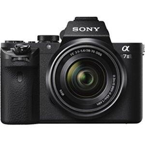 Sony Alpha a7 IIK E-mount interchangeable lens mirrorless camera with full frame sensor with 28-70mm Lens