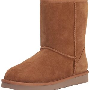 Koolaburra by UGG Women's Koola Short Fashion Boot, Chestnut, 9 US