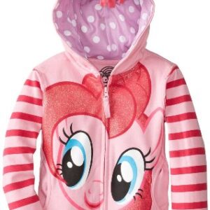 My Little Pony Toddler Girls' Pinky Pie Cosplay Hoodie, Pinkie Pie, 2T