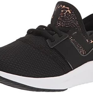 New Balance Women's FuelCore Nergize Sport V1 Sneaker, Black/Sweet Caramel/Bison, 8