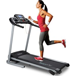 SereneLife Folding Exercise Running Treadmill Machine, Electric Motorized Running Exercise Equipment with 36 Pre-Set Program, 3 Incline Level, Bluetooth Music and App Support for Home Gym or Office