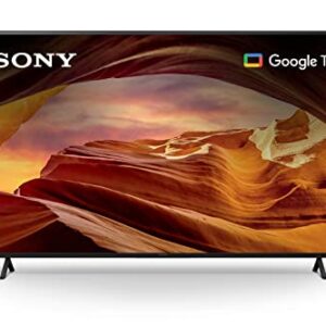 Sony 55 Inch 4K Ultra HD TV X77L Series: LED Smart Google TV KD55X77L- 2023 Model, Black