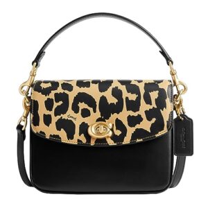 Coach Leopard Print Cassie Crossbody 19, Leopard Multi