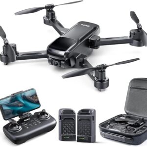 Ruko U11S Drones with Camera for Adults 4k, Compliance with FAA Remote ID, 40 Mins Flight Time, Foldable FPV GPS Drones for Beginners with Live Video, Follow Me, Auto Return Home, Encircling Flight