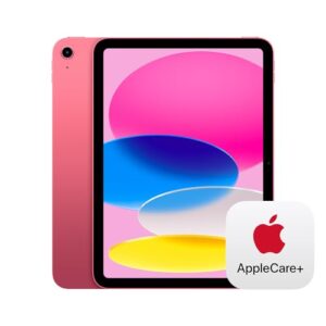 Apple iPad (10th Generation) Wi-Fi 64GB - Pink with AppleCare+ (2 Years)