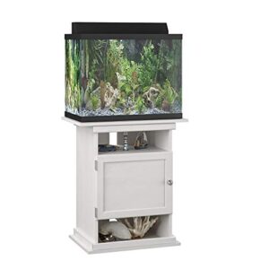 Ollie & Hutch 10/20 Gallon Aquarium Stand, Ivory Oak