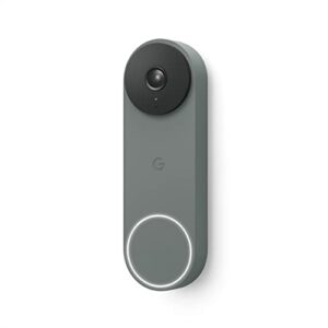 Google Nest Doorbell - (Wired, 2nd Gen) - Video Security Camera 720p - Ivy