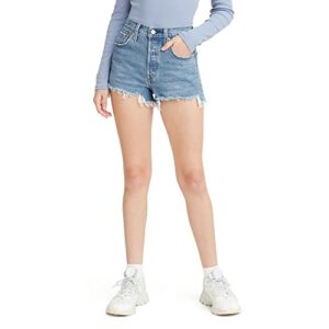 Levi's Women's 501 Original Shorts, Jazz Solo - Medium Indigo, 29