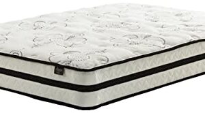 Signature Design by Ashley Queen Size Chime 10 Inch Medium Firm Hybrid Mattress with Cooling Gel Memory Foam