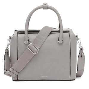 Calvin Klein Perry Organizational Dome Satchel, Stone