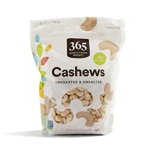 365 by Whole Foods Market, Cashews Unsalted & Unroasted, 24 Ounce