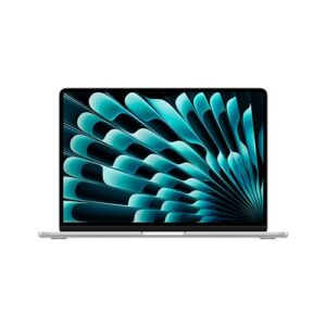 Apple 2024 MacBook Air 13-inch Laptop with M3 chip: Built Intelligence, 13.6-inch Liquid Retina Display, 8GB Unified Memory, 256GB SSD Storage, Backlit Keyboard, Touch ID; Silver