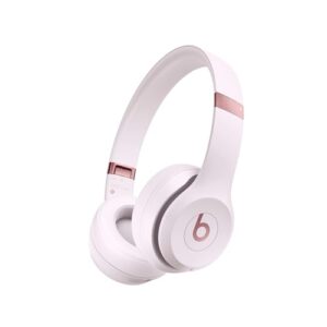 Beats Solo 4 - Wireless Bluetooth On-Ear Headphones, Apple & Android Compatible, Up to 50 hours of Battery Life - Cloud Pink