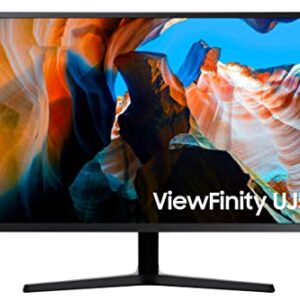 SAMSUNG UJ59 Series 32-Inch 4K UHD (3840x2160) Computer Monitor, HDMI, Display Port, Eye Saver/Flicker Free Mode, FreeSync (LU32J590UQNXZA),Black