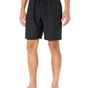 Amazon Essentials Men's 9" Quick-Dry Swim Trunk, Black, X-Large