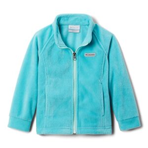 Columbia unisex-baby Benton Springs Fleece Jacket, Geyser, 2T