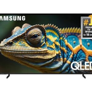 SAMSUNG 70-Inch Class QLED 4K Q60D Series Quantum HDR Smart TV w/Object Tracking Sound Lite, Motion Xcelerator, Slim Design, Gaming Hub, Alexa Built-in (QN70Q60D, 2024 Model)