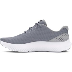 Under Armour Men's Charged Surge 4, (101) Steel/Mod Gray/White, 10.5, US