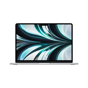 Apple 2022 MacBook Air Laptop with M2 chip: Built for Apple Intelligence, 13.6-inch Liquid Retina Display, 8GB RAM, 256GB SSD Storage, Backlit Keyboard, 1080p FaceTime HD Camera; Silver