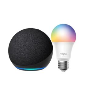 Echo Dot with TP-Link Tapo Smart Color Bulb